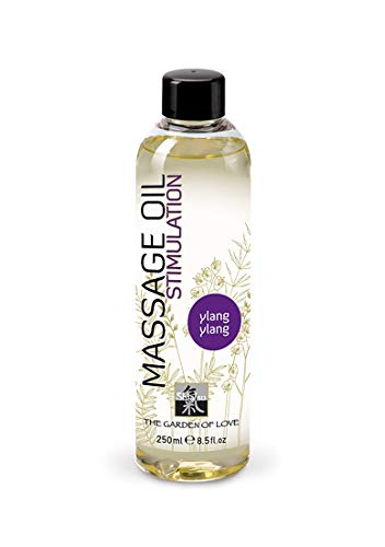 SHIATSU Erotisches Massagel Ylang-Ylang, Massageoil fr die sinnliche Partnermassage zur Stimulation, mit erlesenen Duft. 250ml