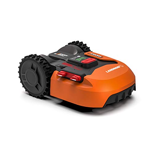 Worx Landroid S WR130E Mhroboter / Akkurasenmher fr kleine Grten bis 300 qm / Selbstfahrender Rasenmher fr einen sauberen...