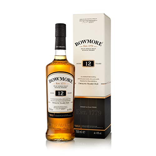 Bowmore 12 Jahre, Single Malt Scotch Whisky (1 x 700 ml)